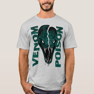 Venom Poison Snake Streetwear Graphic Design T-Shirt