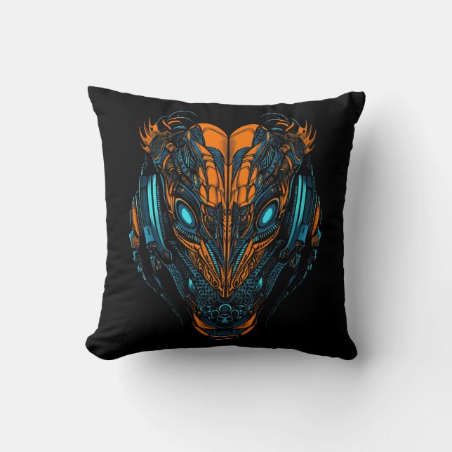 Venom Protocol Throw Pillow (Front)