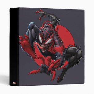 Venomized Spider-Man Miles Morales Binder