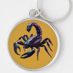 Venomous Black Scorpion Keychain