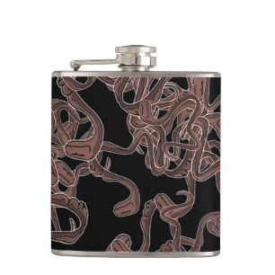 Venomous Elegance Hip Flask