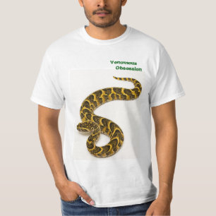 Venomous Obsession Puff Adder T-Shirt