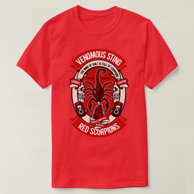 Venomous Scorpion  T-Shirt (Design Front)