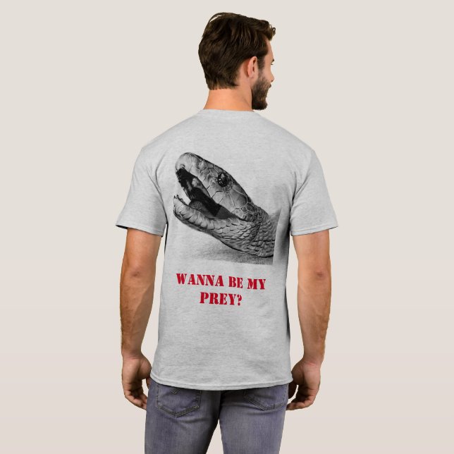 Venomous Snake T-Shirt (Back Full)