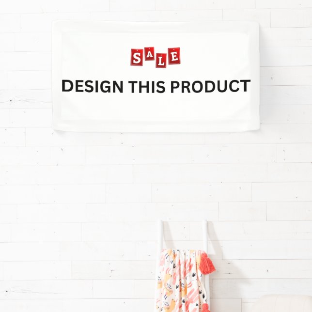 VENTE ! Bannière - 1,6'x3' - Intérieur - Personnal (Insitu)