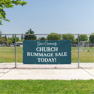 Vente de charité de l'église ! Bannière