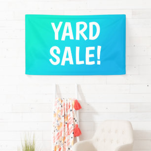 VENTE DE YARD ! Bannière de vinyle