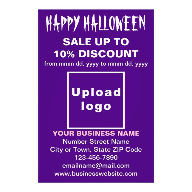 Vente d'Halloween d'affaires sur papier photo viol (Devant)