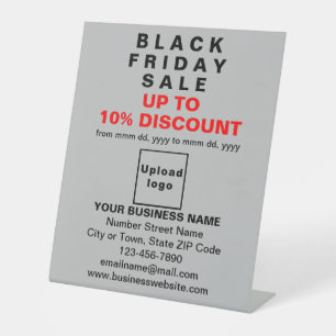 Vente du Black Friday entreprise sur un panneau de