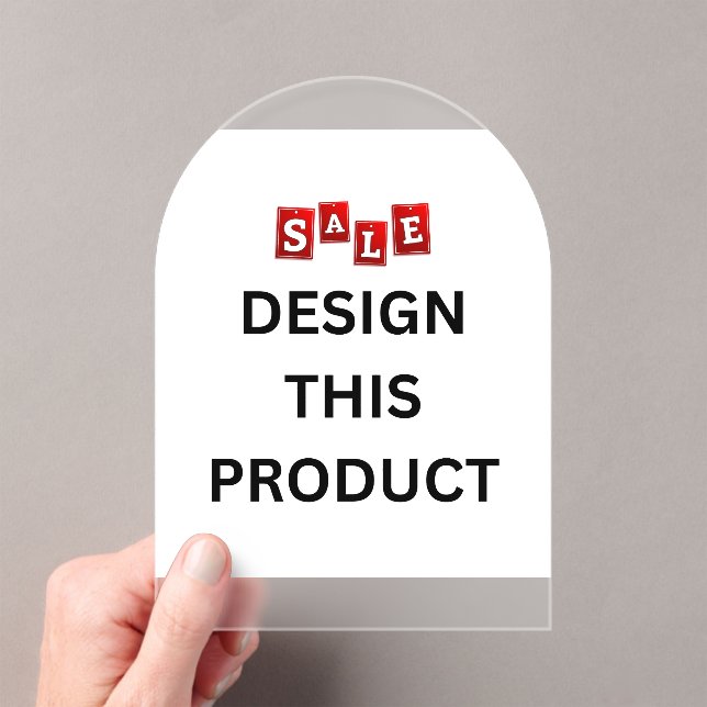 VENTE ! Invitations acryliques - Arch Frosted (In situ (ordinateur de poche))