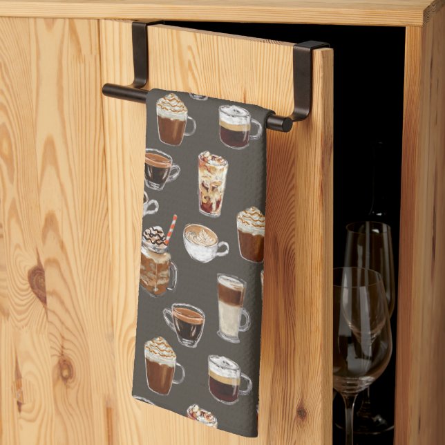 Venti Coffee Lover Kitchen Towel (Thirds Fold)
