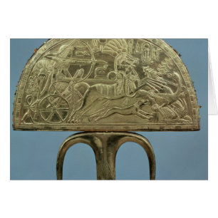 Ventilateur de plumes d'autruche de la Tombe de