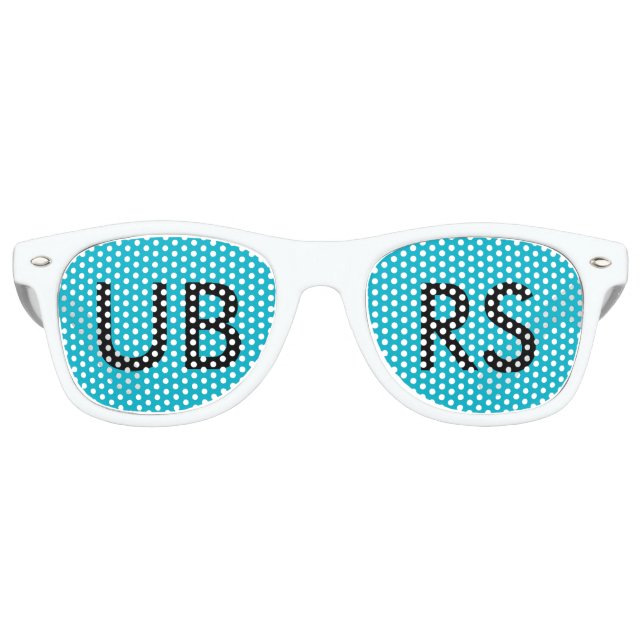 Ventilateurs UBRS Lunettes avec lentille bleue (Devant)