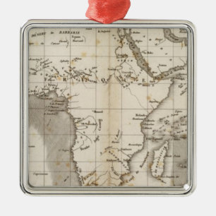 Vents Afrique Metal Ornament