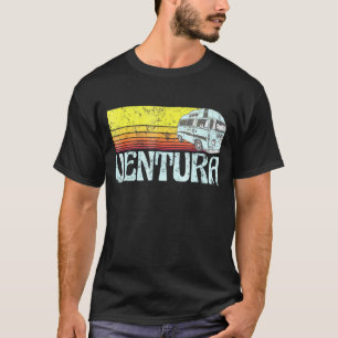 Ventura California Hippie Van Beach Surfer T-Shirt