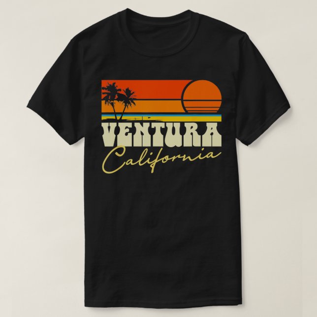 Ventura California  T-Shirt (Design Front)