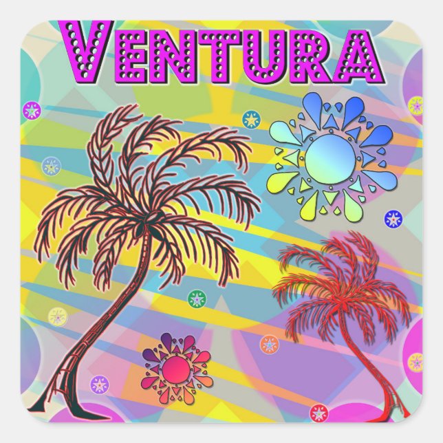 Ventura Happy and Hope Sticker (Front)