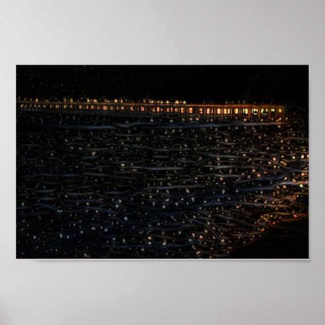 Ventura Pier Nights Imprimer Poster Papier (Matte) (Devant)