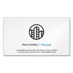 Venture Capitalist   Corporate Magnetic Business Card