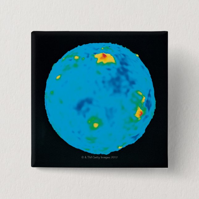 Venus 2 inch square button (Front)