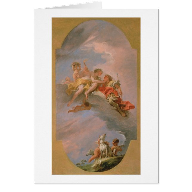 Venus and Adonis (oil on canvas) (Front)