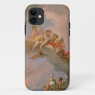 Venus and Adonis (oil on canvas) iPhone 11 Case