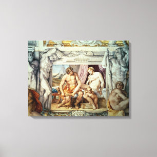 Venus and Anchises Canvas Print