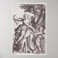 Venus and Cupid's Arrow – Timeless Mythical Art