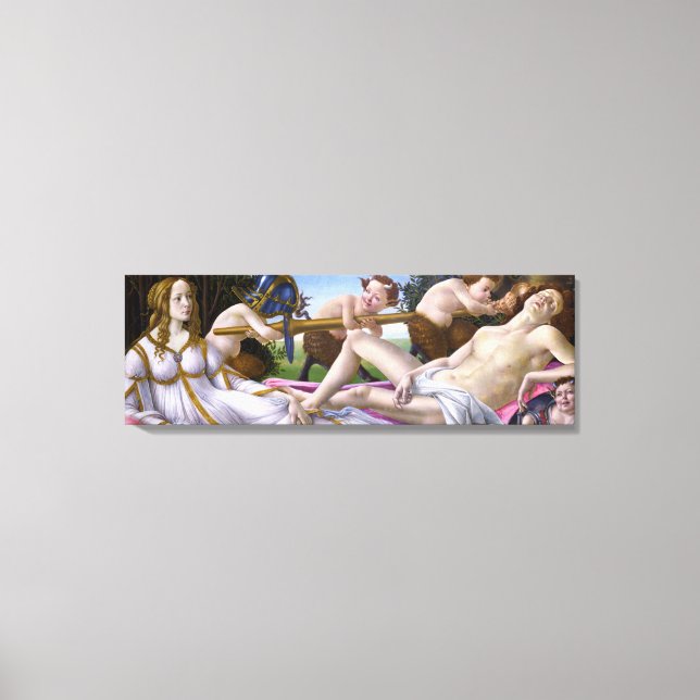 Venus and Mars by Botticelli - Canvas (Front)