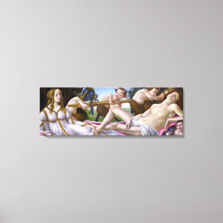 Venus and Mars by Botticelli - Canvas Print
