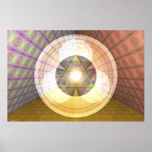 Venus And Mercury Per Martineau Poster