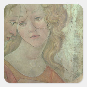 Venus and the Three Graces Offering Gifts to a You Square Sticker