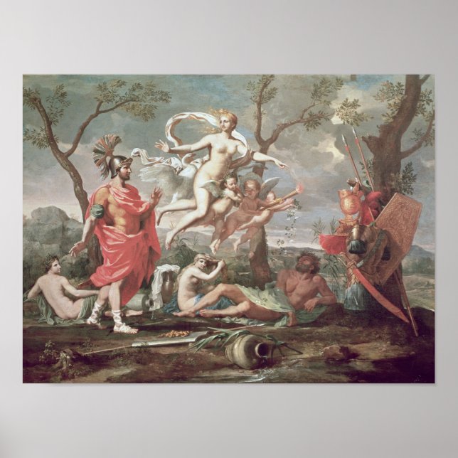 Venus Arming Aeneas, 1639 Poster (Front)