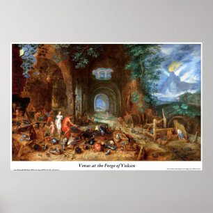 Venus at the Forge of Vulcan Poster