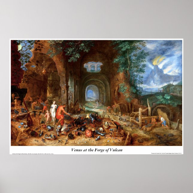 Venus at the Forge of Vulcan Poster (Front)