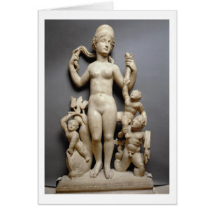 Vénus avec le putti, un triton et un dauphin,