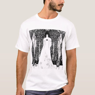 Venus between gods by Aubrey Beardsley -HD T-Shirt