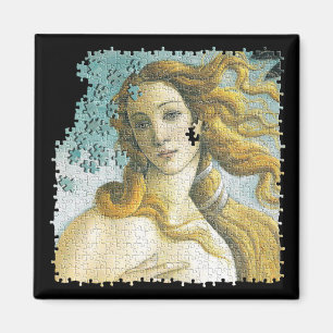 Venus Botticelli puzzle Magnet