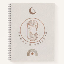 Venus + Calypso Spiral Notebook
