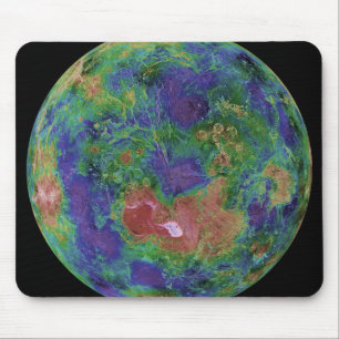 Venus centred on the North Pole Mouse Pad