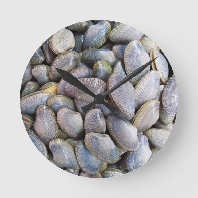 Venus Clam [หอยลาย] Round Clock (Front)