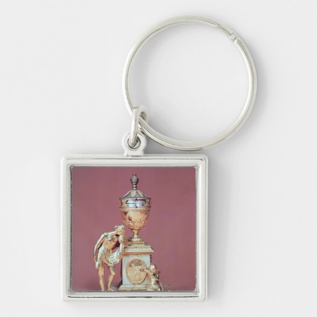 Venus clock-case, marble and ormolu keychain (Front)