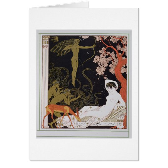 Venus (colour litho) card
