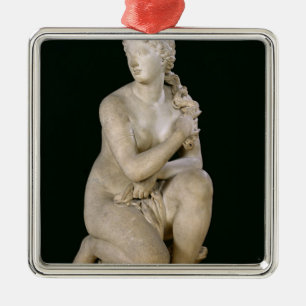 Venus Crouching, 1686 Metal Ornament