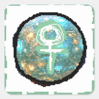 Venus Day Square Sticker