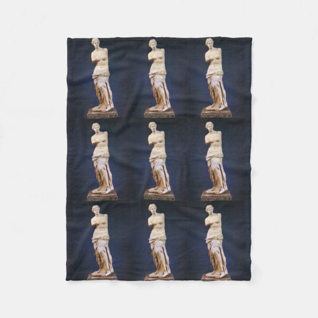 Venus de Milo Fleece Blanket (Front)