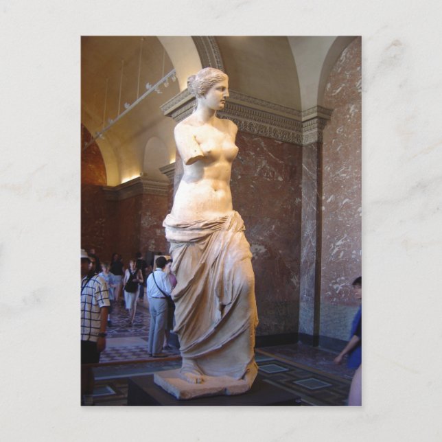 Venus de Milo in the Louvre Paris France David Mon Postcard (Front)