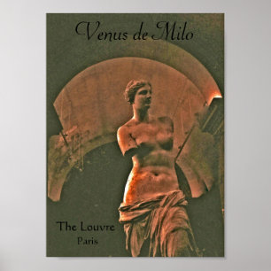 Venus de Milo Louvre Poster
