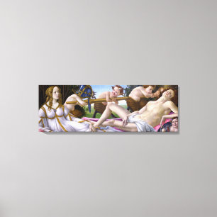 Vénus et Mars par Botticelli - toile