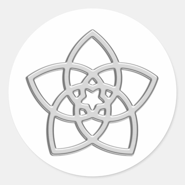 Venus flower - Love Flower Classic Round Sticker (Front)